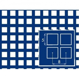 Лист нержавіючий перфорований 1000x2000х1 PA Qg5-8